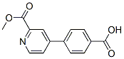 4-(2-(Methoxycarbonyl)pyridin-4-yl)benzoic acid CAS#: 351435-26-2
