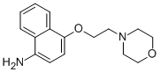 4-(2-Morpholinoethoxy)naphthalen-1-amine CAS#: 317806-90-9