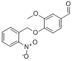 4-((2-NITROBENZYL)OXY)-3-METHOXYBENZALDEHYDE CAS#: 331463-81-1