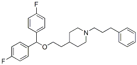4-[2-[bis(4-fluorophenyl)methoxy]ethyl]-1-(3-phenylpropyl)piperidine CAS#: 152127-26-9