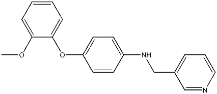 4-(2-methoxyphenoxy)-N-(pyridin-3-ylmethyl)aniline CAS#: 353235-63-9