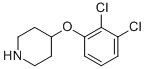 4-(2,3-DICHLOROPHENOXY)PIPERIDINE CAS#: 367501-12-0