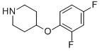 4-(2,4-DIFLUOROPHENOXY)PIPERIDINE CAS#: 367501-08-4