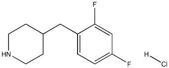 4-(2,4-Difluorobenzyl)piperidine hydrochloride CAS#: 333985-60-7