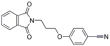 4-[3-(1,3-DIOXO-1,3-DIHYDRO-2H-ISOINDOL-2-YL)PROPOXY]BENZENECARBONITRILE CAS#: 313476-81-2