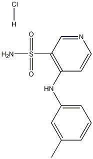 4-[(3-Methylphenyl)amino]-3-pyridinesulfonamide Hydrochloride CAS#: 160822-47-9