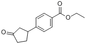 4-(3-OXO-CYCLOPENTYL)-BENZOIC ACID ETHYL ESTER CAS#: 154468-61-8
