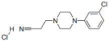 4-(3-chlorophenyl)piperazine-1-propiononitrile monohydrochloride CAS#: 42002-65-3