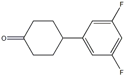 4-(3,5-difluorophenyl)cyclohexanone CAS#: 156265-95-1