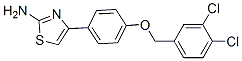 4-{4-[(3,4-dichlorobenzyl)oxy]phenyl}-1,3-thiazol-2-amine CAS#: 175136-16-0
