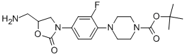 4-[4-[5-(Aminomethyl)-2-oxo-3-oxazolidinyl]-2-fluorophenyl]-1-piperazinecarboxylic acid tert-butyl ester CAS#: 154590-42-8