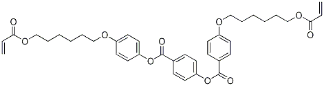 4-((4-(6-(Acryloyloxy)hexyloxy)phenoxy)carbonyl)phenyl 4-(6-(acryloyloxy)hexyloxy)benzoate CAS#: 161841-15-2