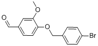4-[(4-BROMOBENZYL)OXY]-3-METHOXYBENZALDEHYDE CAS#: 352455-48-2