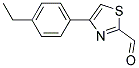 4-(4-ETHYLPHENYL)-1,3-THIAZOLE-2-CARBALDEHYDE CAS#: 383143-98-4