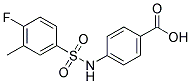 4-(4-FLUORO-3-METHYL-BENZENESULFONYLAMINO)-BENZOIC ACID CAS#: 327091-30-5