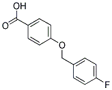 4-(4-FLUORO-BENZYLOXY)-BENZOIC ACID CAS#: 405-87-8
