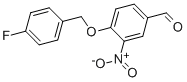 4-(4-FLUOROBENZYLOXY)-3-NITROBENZALDEHYDE CAS#: 175136-18-2