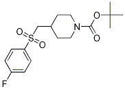 4-(4-Fluoro-benzenesulfonylmethyl)-piperidine-1-carboxylic acid tert-butyl ester CAS#: 333988-27-5