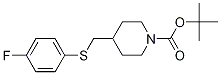 4-(4-Fluoro-phenylsulfanylmethyl)-piperidine-1-carboxylic acid tert-butyl ester CAS#: 333988-25-3