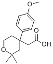 [4-(4-METHOXY-PHENYL)-2,2-DIMETHYL-TETRAHYDRO-PYRAN-4-YL]-ACETIC ACID CAS#: 337486-10-9