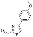 4-(4-METHOXYPHENYL)-1,3-THIAZOLE-2-CARBALDEHYDE CAS#: 383144-12-5