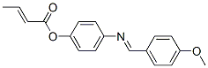 4'-(4-Methoxybenzylidenamino)phenol crotonic acid ester CAS#: 42026-87-9
