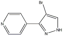 4-(4-bromo-1H-pyrazol-3-yl)pyridine CAS#: 166196-54-9