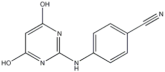 4-[(4,6-Dihydroxy-2-pyrimidinyl)amino]benzonitrile CAS#: 374067-80-8