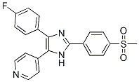 4-[5-(4-FLUORO-PHENYL)-2-(4-METHANESULFONYL-PHENYL)-3H-IMIDAZOL-4-YL]-PYRIDINE CAS#: 152121-46-5