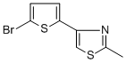 4-(5-BROMO-2-THIENYL)-2-METHYL-1,3-THIAZOLE CAS#: 352018-87-2