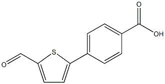 4-(5-Formylthiophen-2-yl)benzoic acid CAS#: 174623-07-5