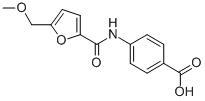 4-[(5-METHOXYMETHYL-FURAN-2-CARBONYL)-AMINO]-BENZOIC ACID CAS#: 330638-42-1