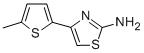 4-(5-METHYL-THIOPHEN-2-YL)-THIAZOL-2-YLAMINE CAS#: 383129-75-7