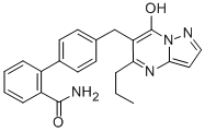 4'-((7-Hydroxy-5-propylpyrazolo(1,5-a)pyrimidin-6-yl)methyl)-(1,1'-biphenyl)-2-carboxamide CAS#: 167375-27-1