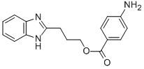 4-AMINO-BENZOIC ACID 3-(1 H-BENZOIMIDAZOL-2-YL)-PROPYL ESTER CAS#: 328117-25-5