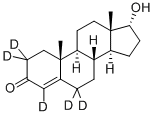 4-ANDROSTEN-17A-OL-3-ONE-2,2,4,6,6-D5 CAS#: 165195-35-7