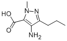 4-Amino-2-methyl-5-propyl-2H-pyrazole-3-carboxylic acid CAS#: 383427-88-1
