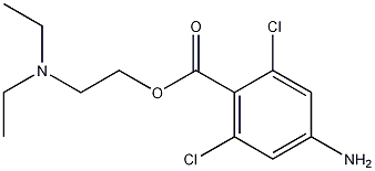 4-Amino-2,6-dichloro-benzoic acid 2-(diethylamino)ethyl ester CAS#: 173923-92-7