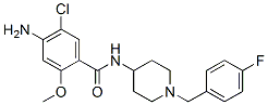 4-Amino-5-chloro-N-(1-((4-fluorophenyl)methyl)-4-piperidinyl)-2-methox ybenzamide CAS#: 154540-49-5