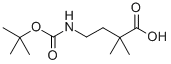 4-BOC-AMINO-2,2-DIMETHYLBUTYRIC ACID CAS#: 153039-17-9