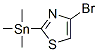 4-BROMO-2-TRIMETHYLSTANNANYL-THIAZOLE CAS#: 173978-97-7