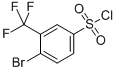 4-BROMO-3-(TRIFLUOROMETHYL)BENZENESULFONYL CHLORIDE CAS#: 351003-47-9