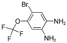 4-BROMO-5-(TRIFLUOROMETHOXY)-1,2-PHENYLENEDIAMINE CAS#: 156425-07-9