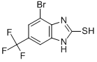 4-BROMO-6-(TRIFLUOROMETHYL)BENZIMIDAZOLE-2-THIOL CAS#: 175135-17-8