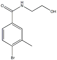 4-BROMO-N-(2-HYDROXYETHYL)-3-METHYLBENZAMIDE CAS#: 157672-18-9