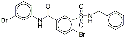 4-BroMo-N-(4-broMophenyl)-3-[[(phenylMethyl)aMino]sulfonyl]benzaMide CAS#: 312756-74-4