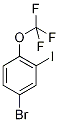 4-Bromo-2-iodophenyl trifluoromethyl ether, 4-Bromo-2-iodo-alpha,alpha,alpha-trifluoroanisole CAS#: 154065-33-5
