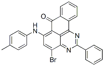 4-Bromo-6-[(4-methylphenyl)amino]-2-phenyl-7H-benzo[e]perimidin-7-one CAS#: 40677-64-3