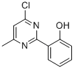 4-CHLORO-2-(2-HYDROXYPHENYL)-6-METHYLPYRIMIDINE CAS#: 172902-25-9