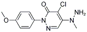 4-CHLORO-2-(4-METHOXYPHENYL)-5-(1-METHYLHYDRAZINO)-3(2H)-PYRIDAZINONE CAS#: 41933-17-9